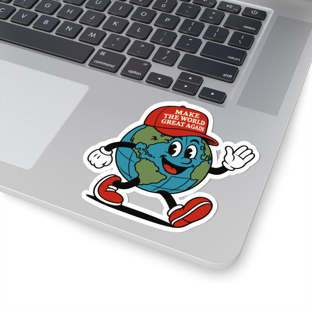 Make the World Great Again Kiss-Cut Stickers - Eco-Friendly Stickers, Laptop Accessories, Gift Ideas, Unique Wall Decor
