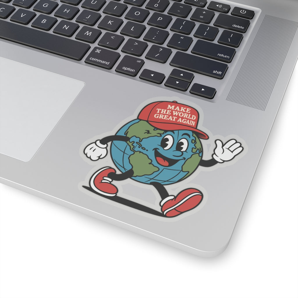 Make the World Great Again Kiss-Cut Stickers - Eco-Friendly Stickers, Laptop Accessories, Gift Ideas, Unique Wall Decor