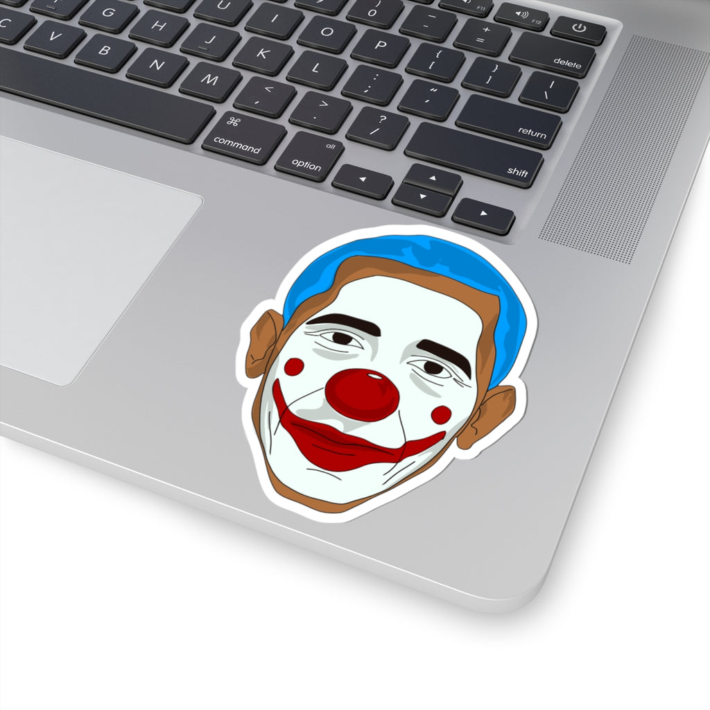 "Obama the Clown" Kiss-Cut Sticker